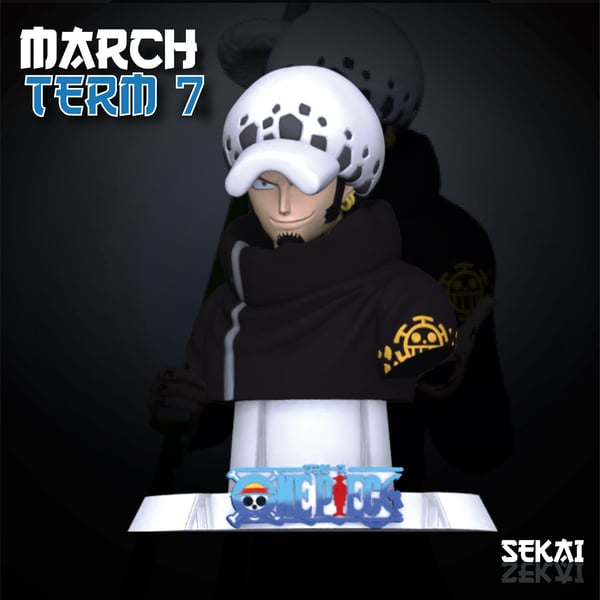Law Bust - Sekai 3D Models - Tested and Ready for 3D printing