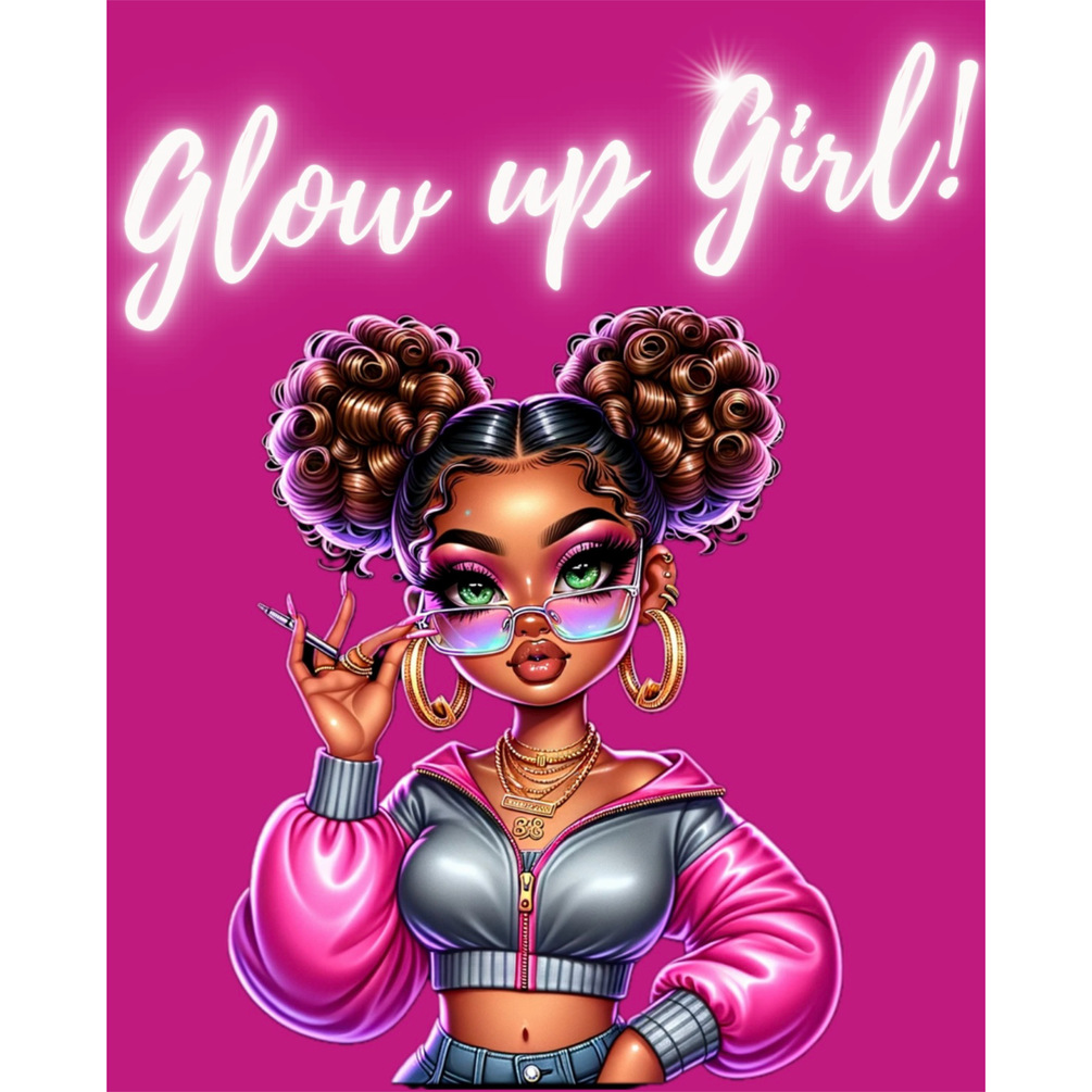 Glow up girl planner