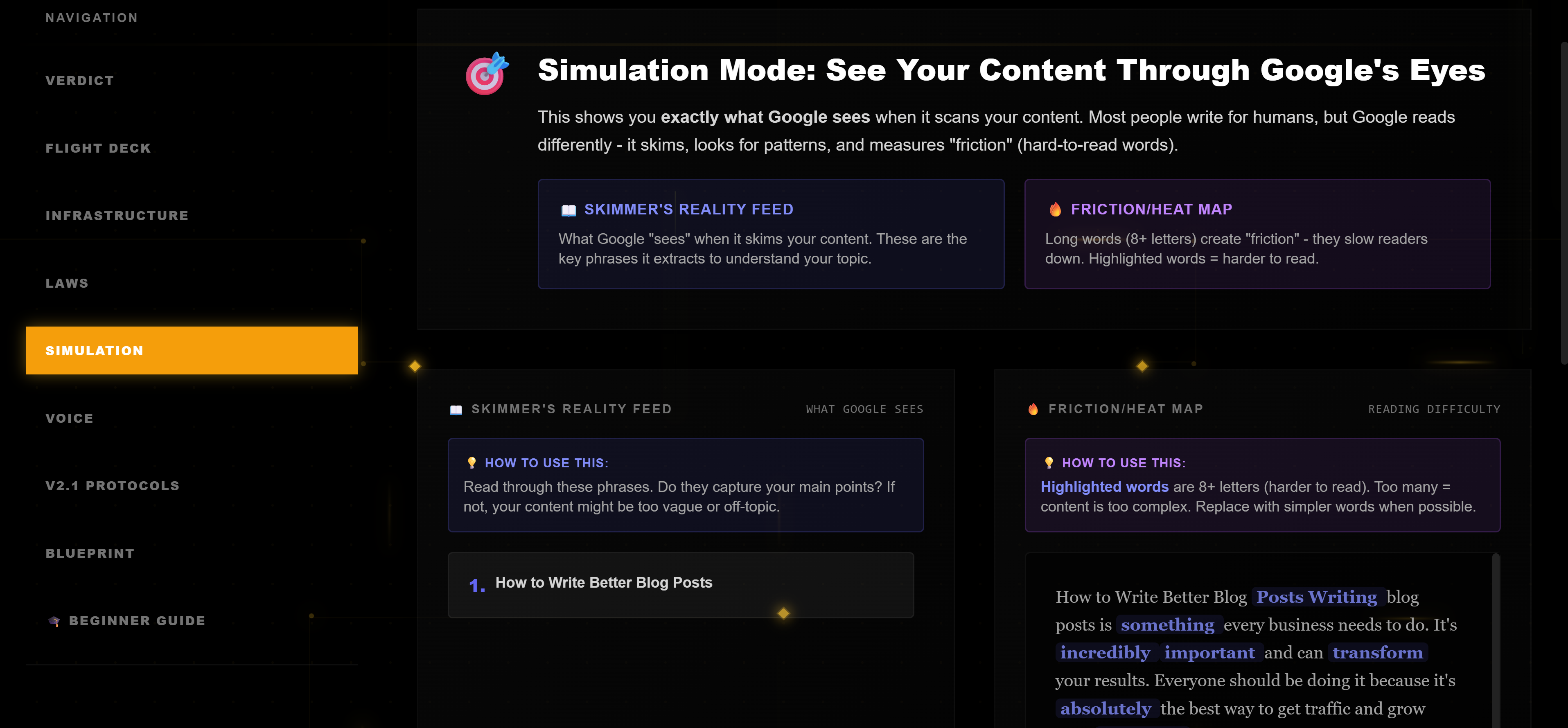 Pre-Flight Doctrine View