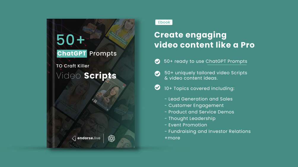 50+ ChatGPT Prompts to Craft Killer Video Scripts.