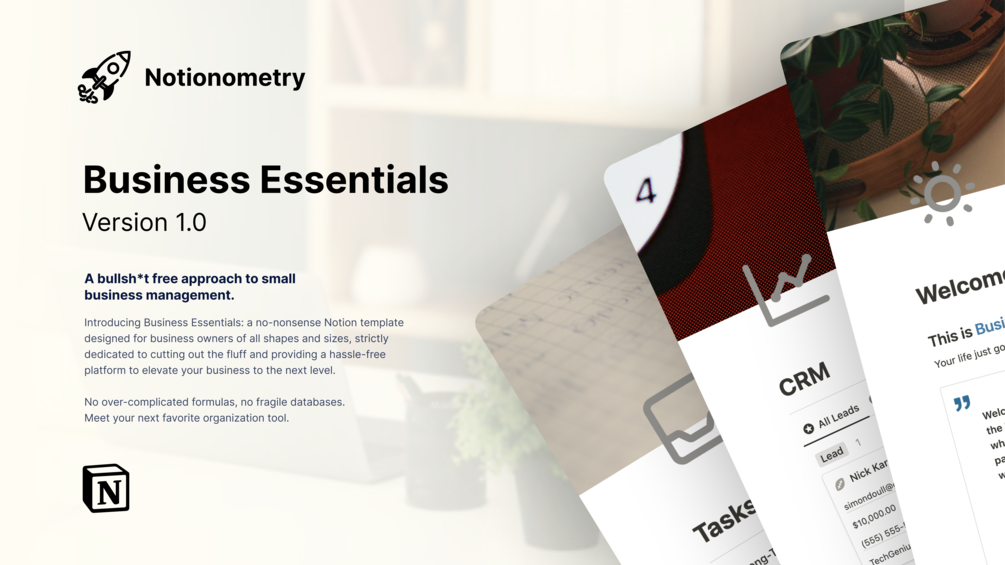 Notion: Business Essentials v1.0