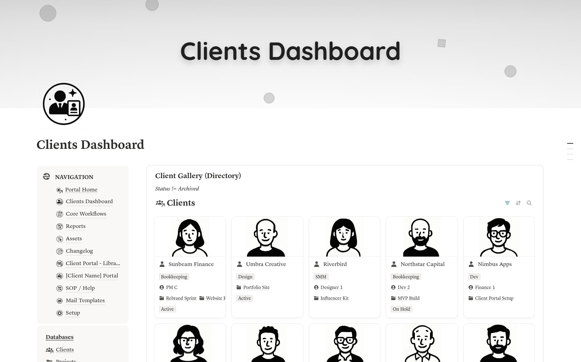 Agency Operations OS: Manage Clients, Projects & SLAs in One System - view 3