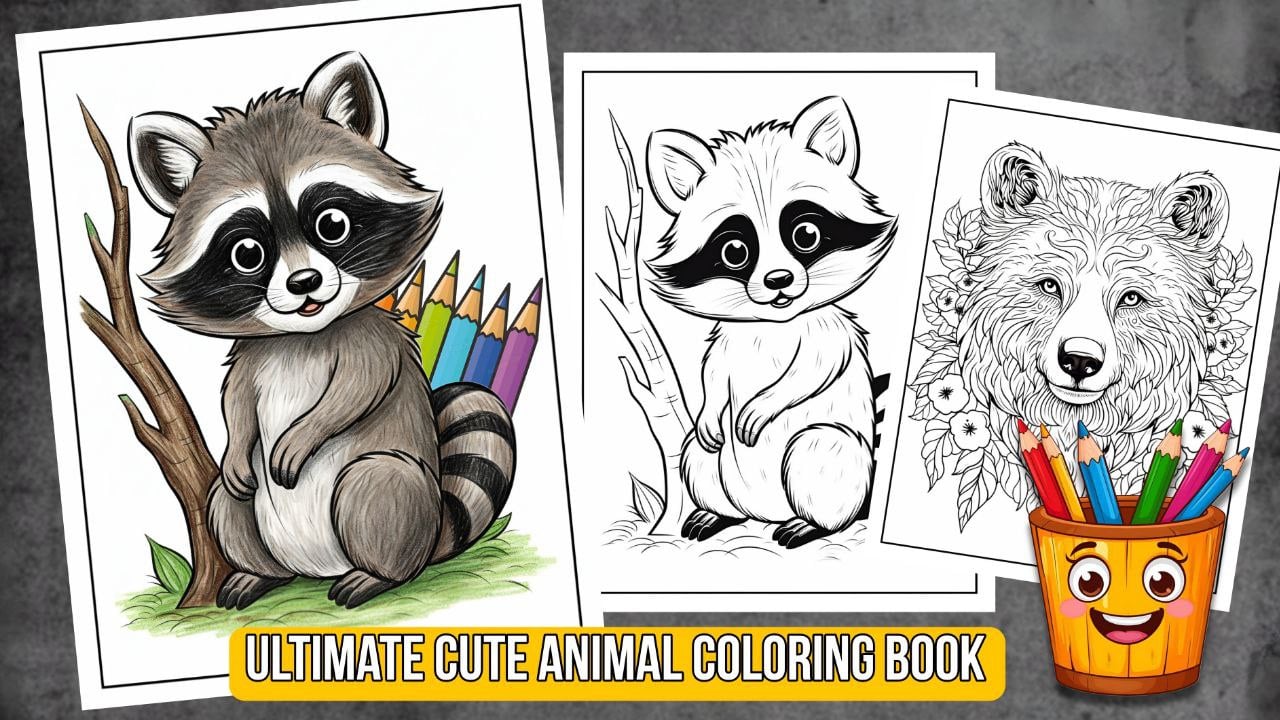 Coloring Book Preview