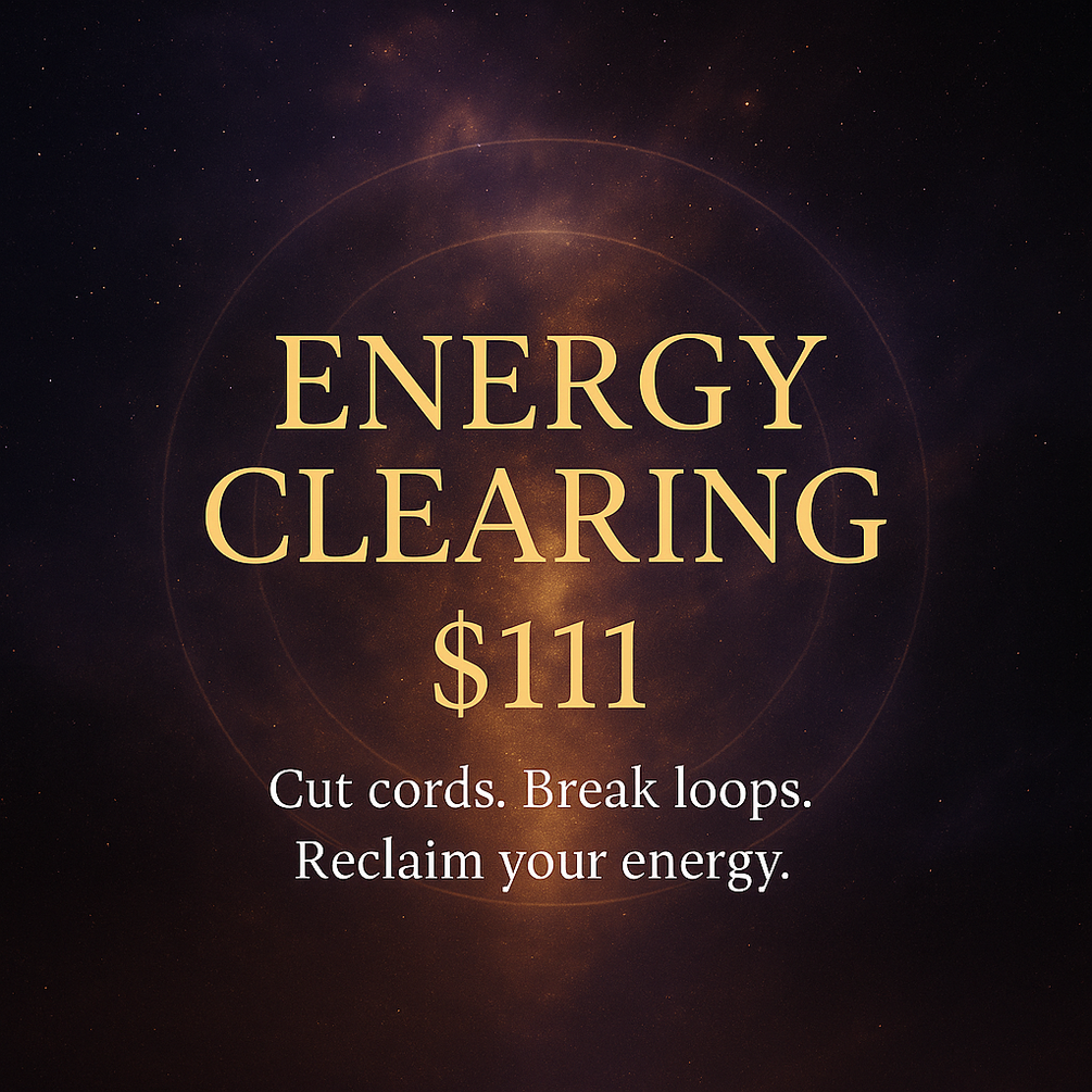 🌿Energy Clearing
