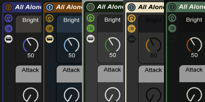 Free Ableton Live Skins Set #4
