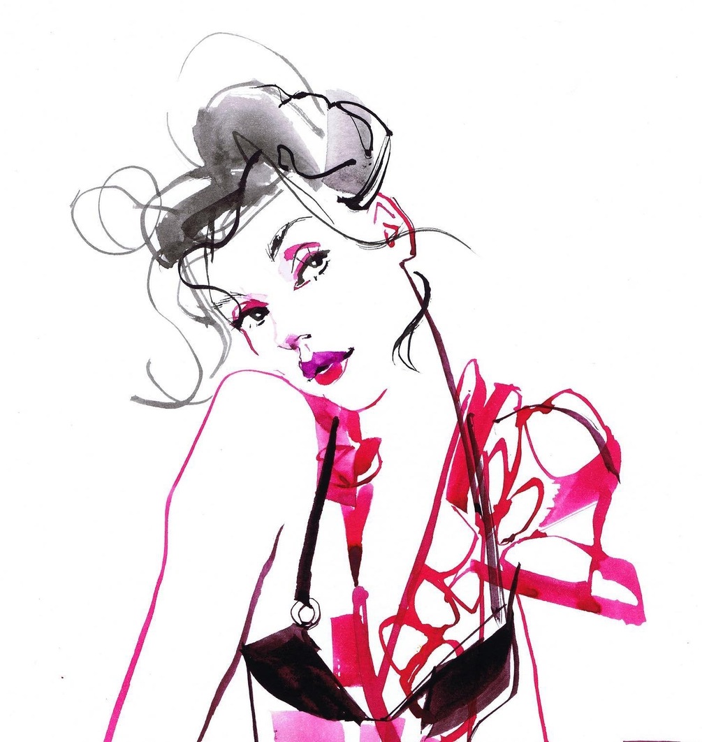 FASHION ILLUSTRATION DRAWING SESH - Starring WHITNEY MASTERS