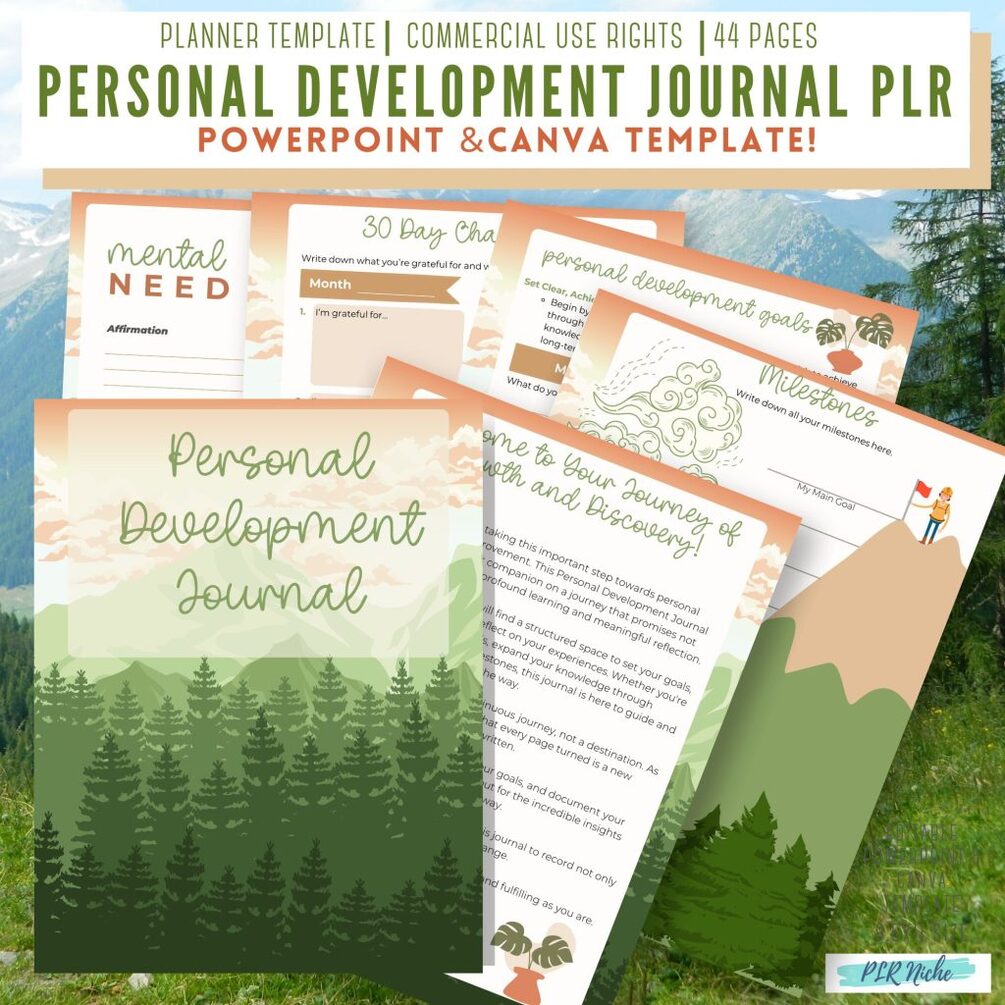 Personal Development Journal PLR