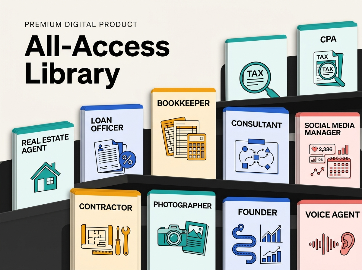 All-Access Library — what's inside the pack
