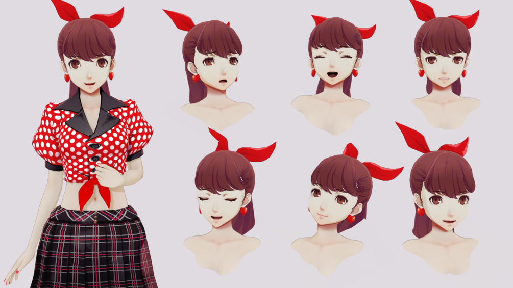 ペルソナ5 ザ・ロイヤル 芳澤かすみ（DLC Red Ver)