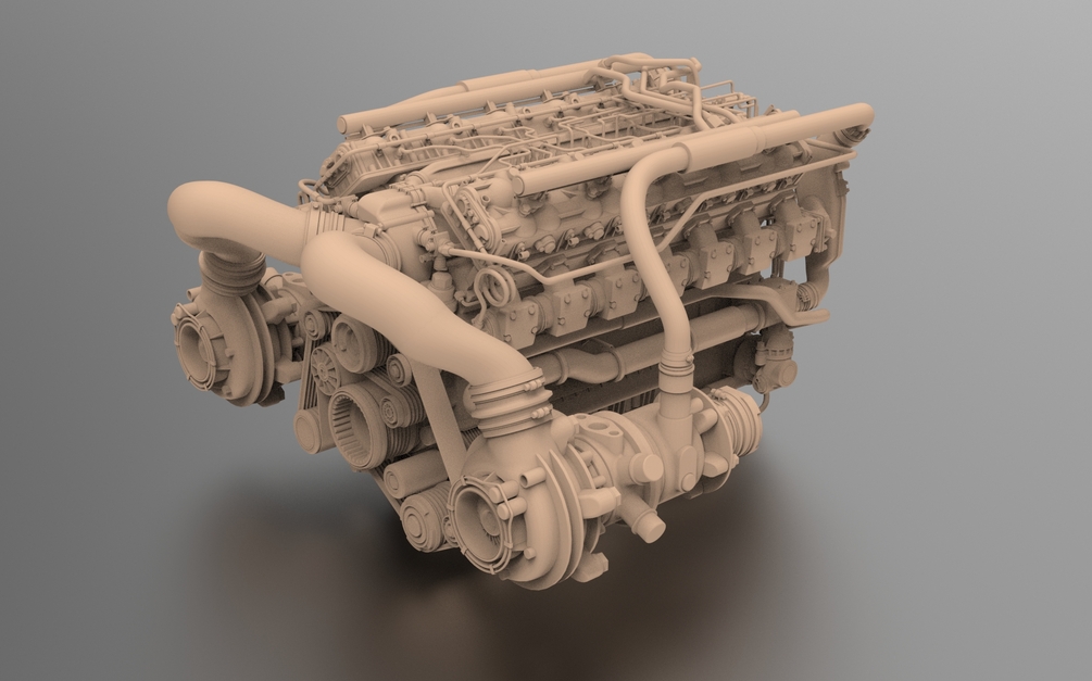 Titan diesel engine concept