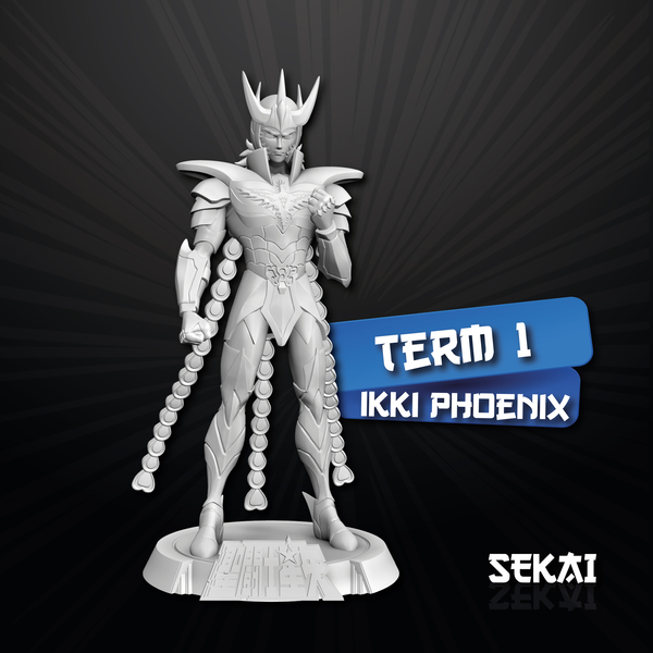 Ikki of Phoenix Sculpture - Sekai 3D Models - Tested and Ready for 3D printing