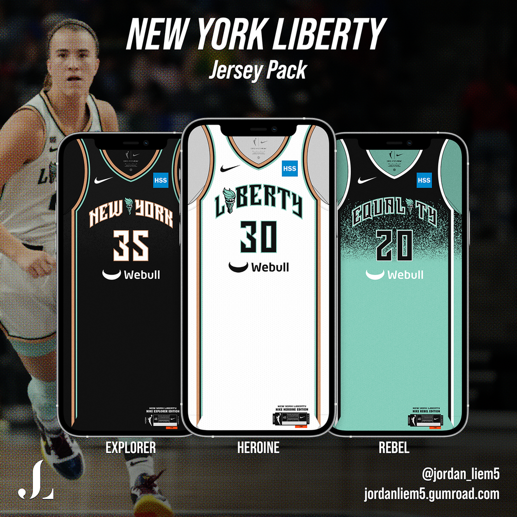 New York Liberty Jersey Pack