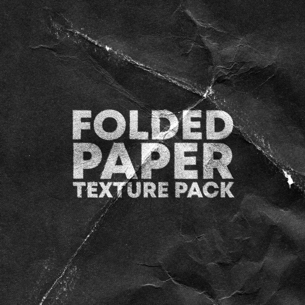 black folded paper texture