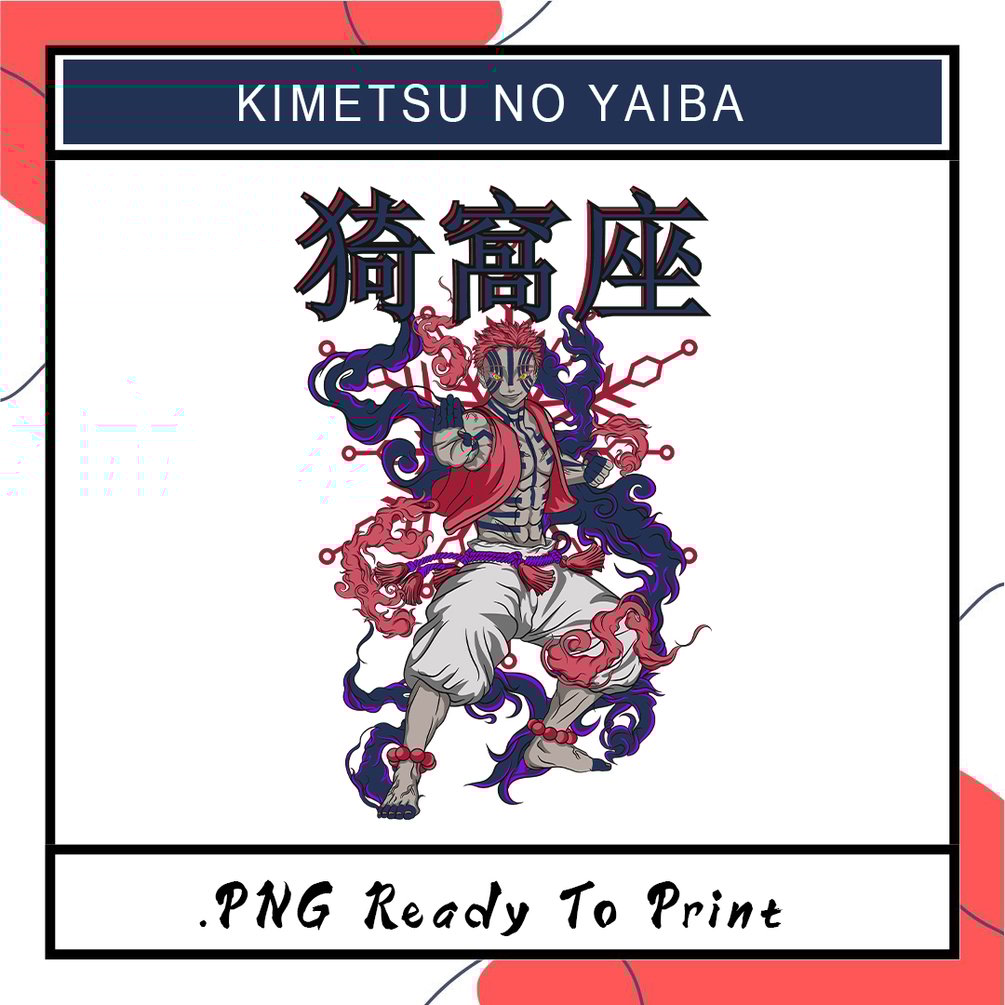 Kimetsu No Yaiba Design Png Ready To Print