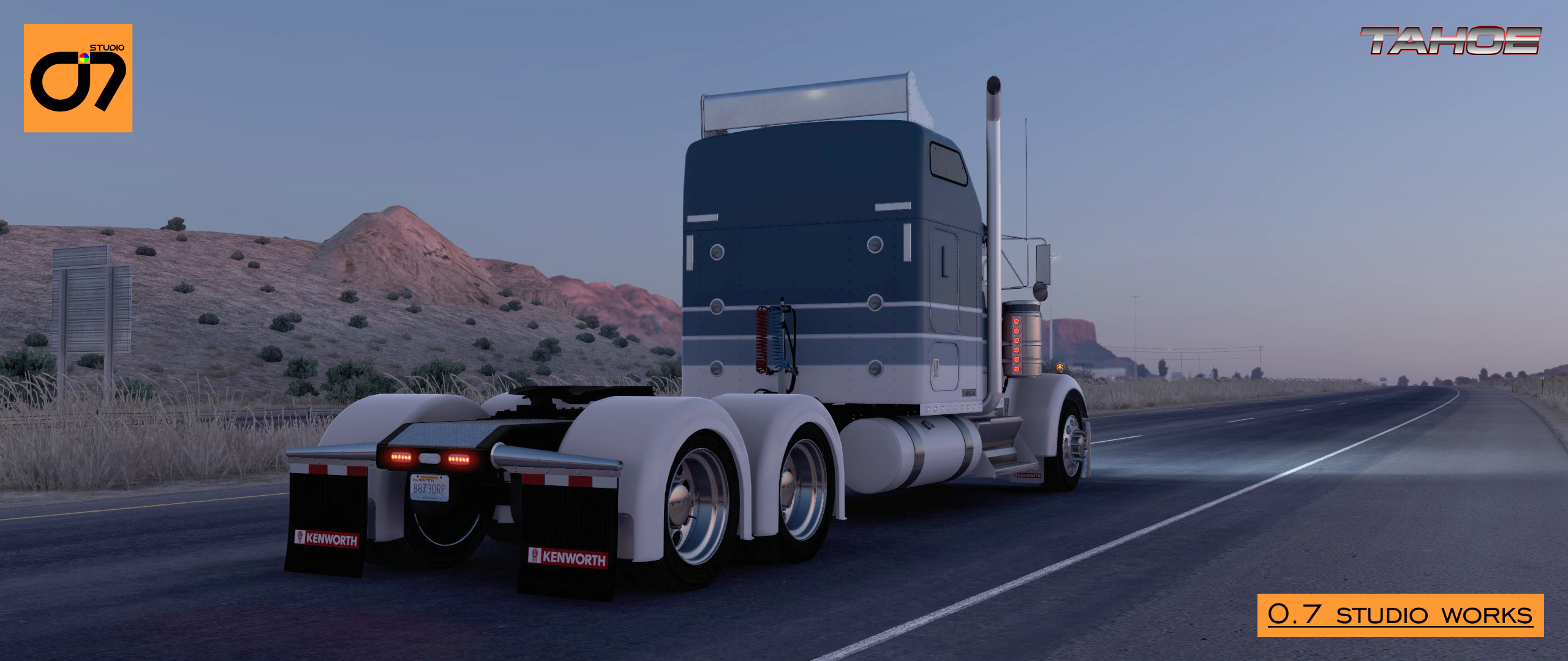 Kenworth W900L Tahoe Paint Scheme