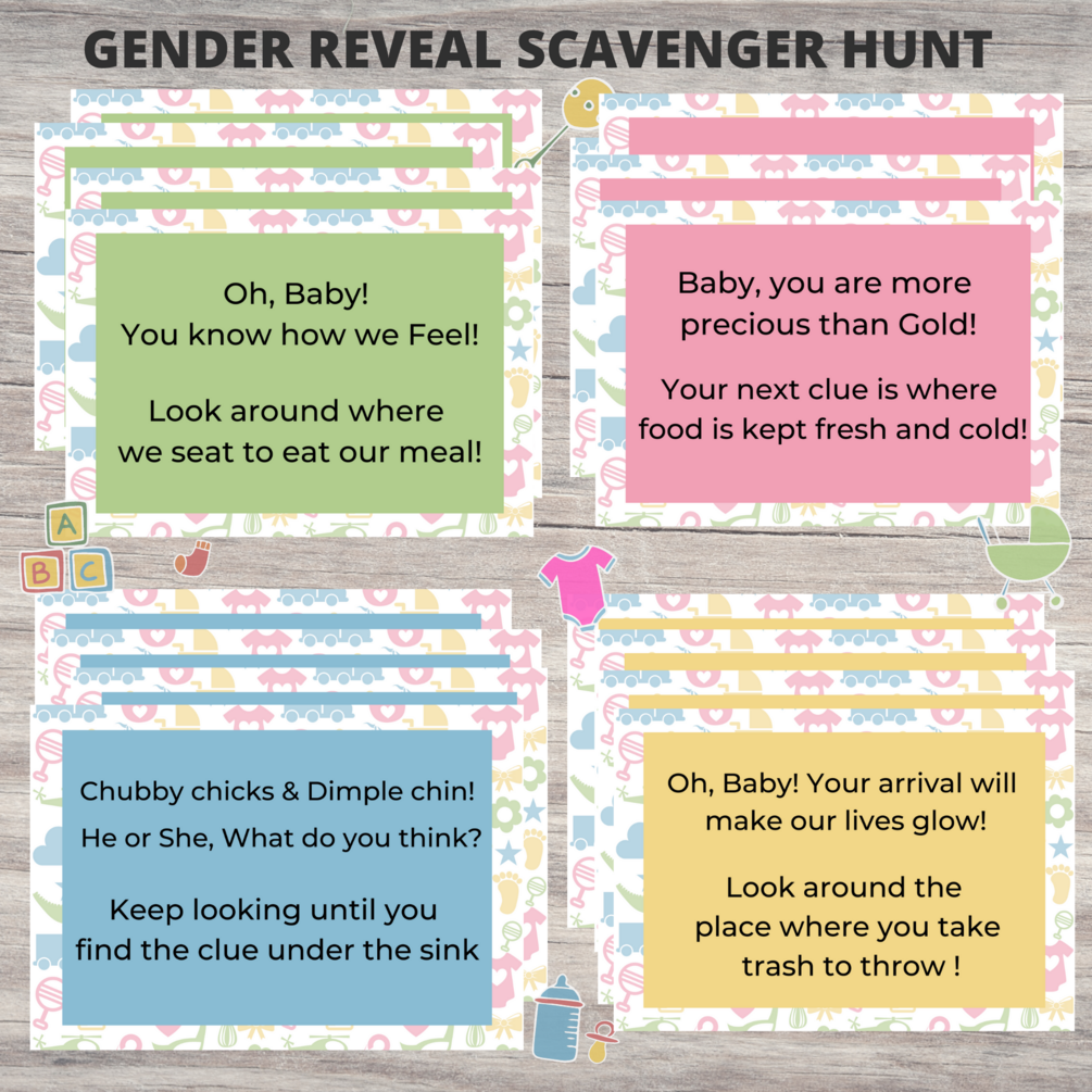 private-gender-reveal-scavenger-hunt