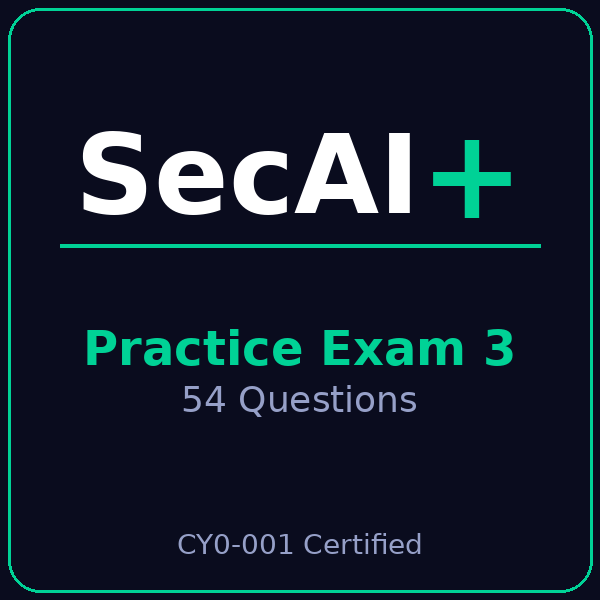CompTIA SecAI+ Practice Exam Bundle — All 3 Exams (162 Questions)