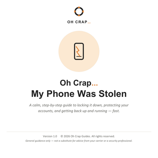 My Phone Was Stolen cover
