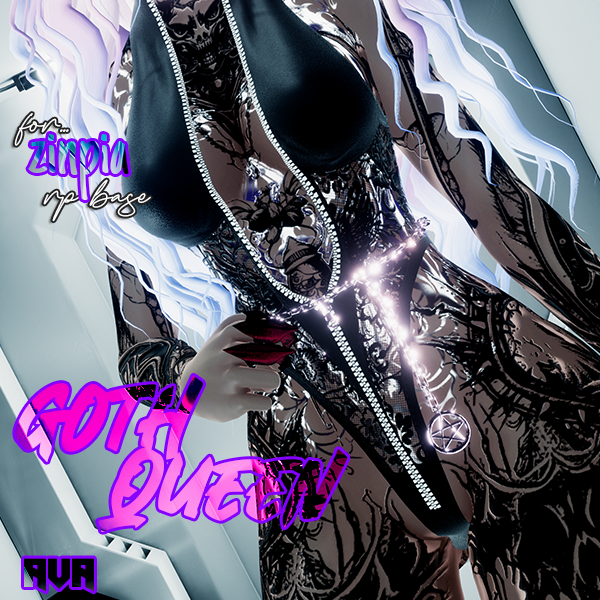 Goth Queen (Texture for Zinpia RP Base) - more to come soon