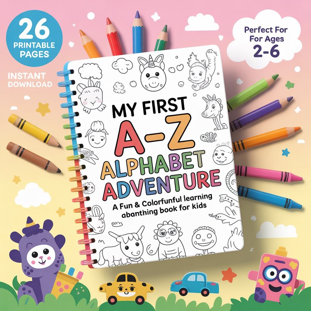 Preview of My First A–Z Alphabet Adventure