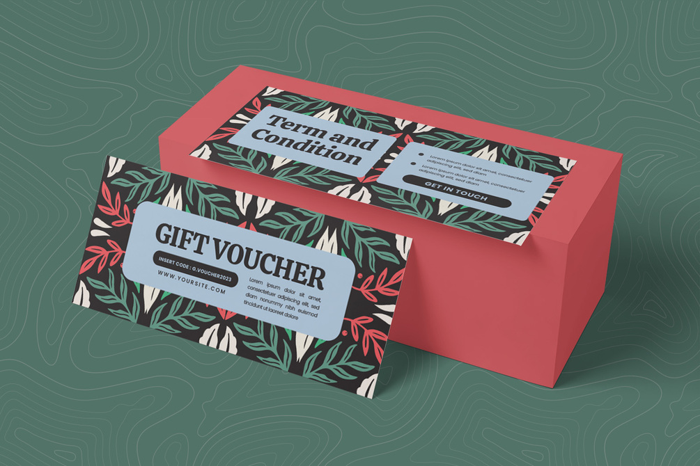 Folk Botanical Gift Voucher
