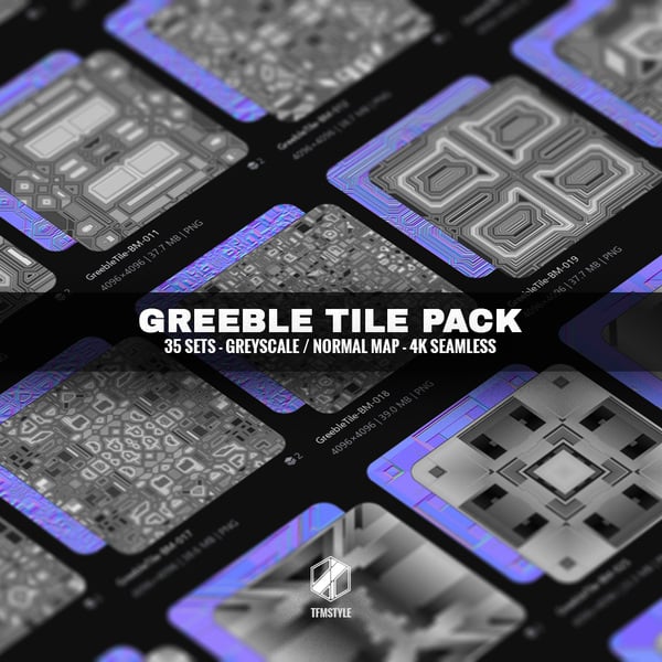 Greeble Tile Pack cover