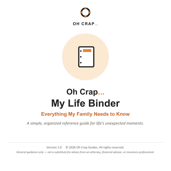 My Life Binder cover