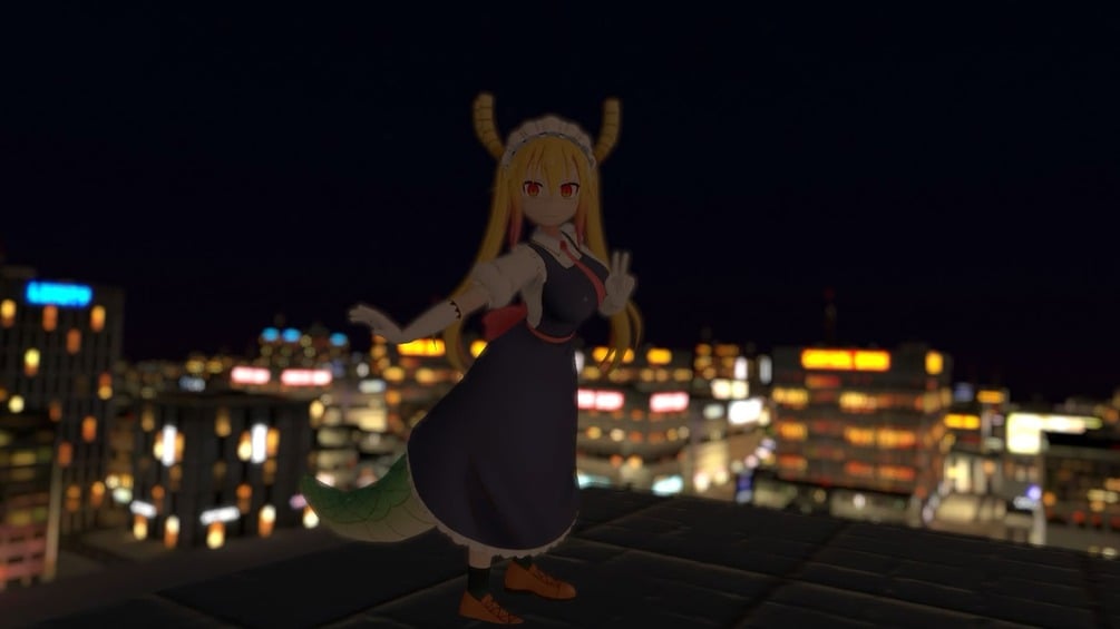 Tohru 3d model set (stl,sfm&vrchat avatar&.pmx&.blend*)+new quest ver!