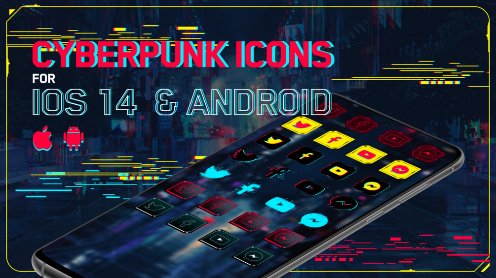 Cyberpunk Icons For Ios Android