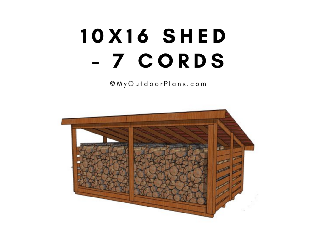 3 cord firewood shed hot sale