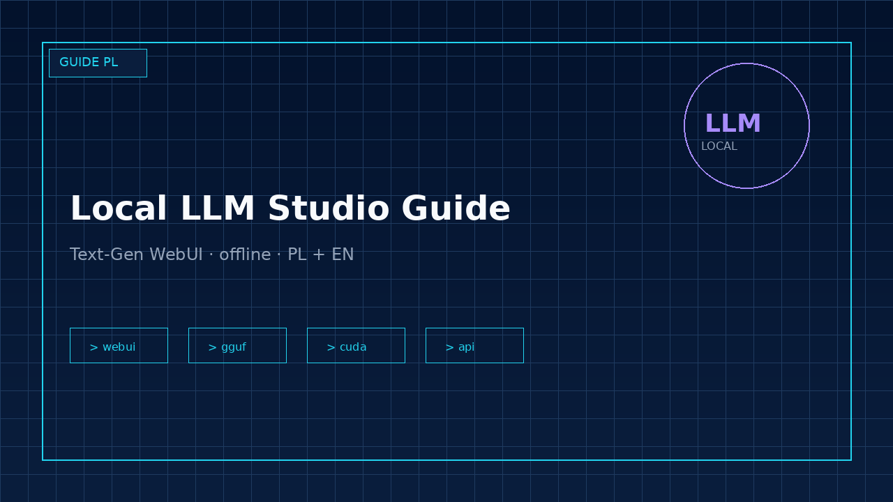 Local LLM Studio Guide