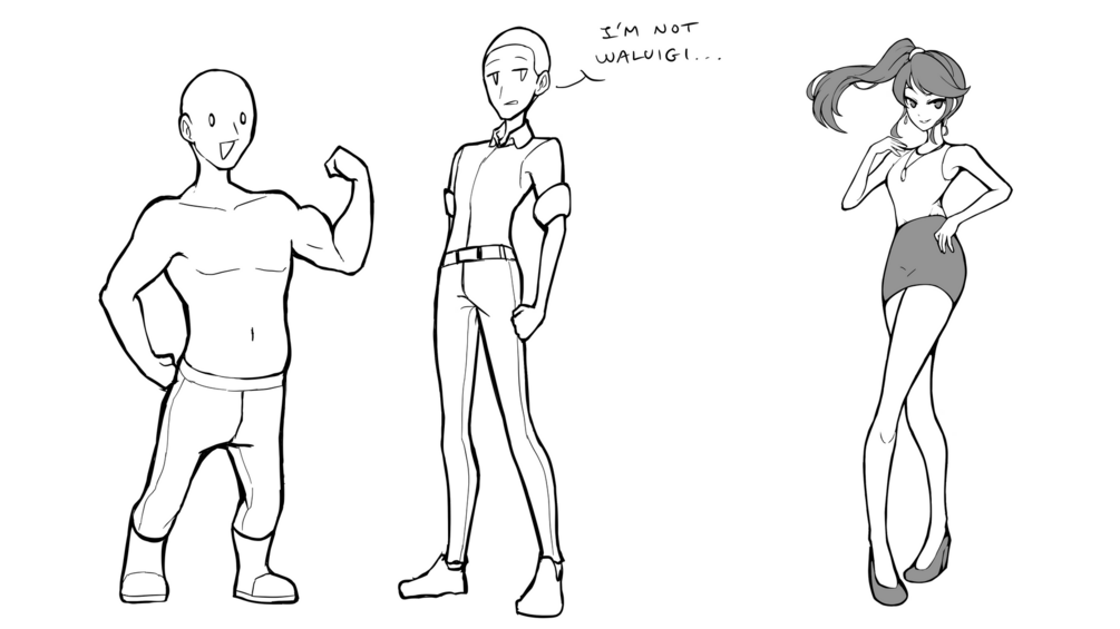 How to Draw an Anime Boy Body