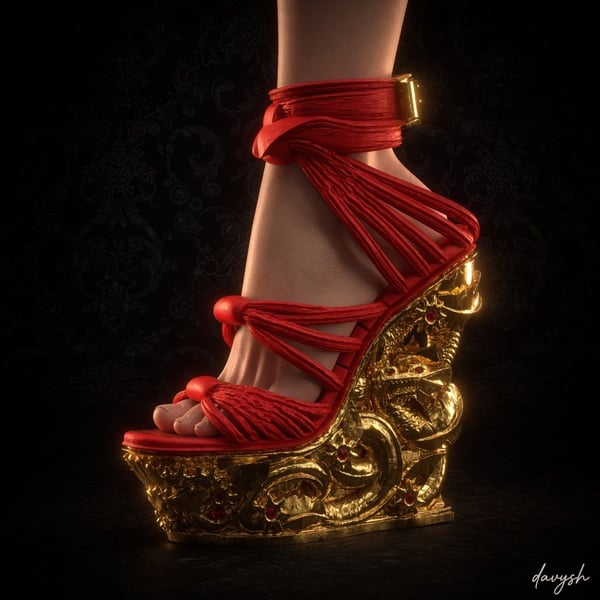 Dragon Heels - Heels for VRChat