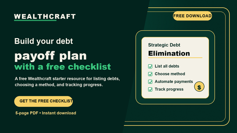 Strategic Debt Elimination Checklist Preview