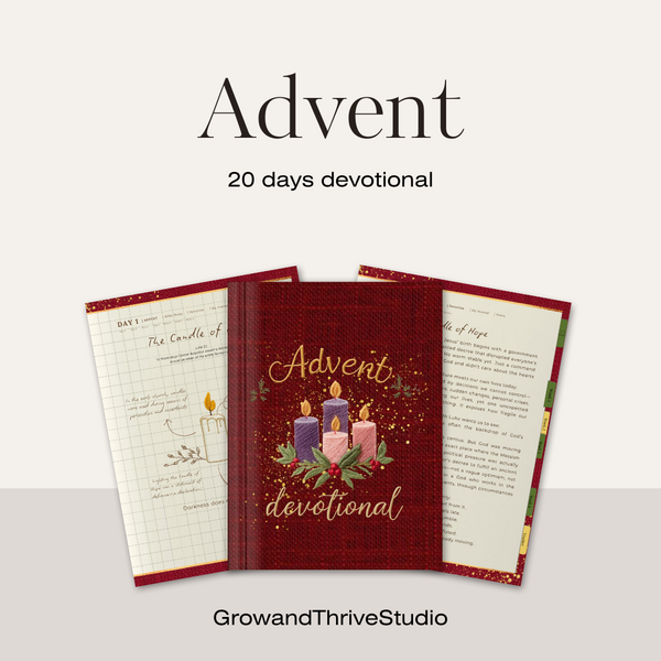 20-Day Christmas Advent Digital Bible Study and Devotional