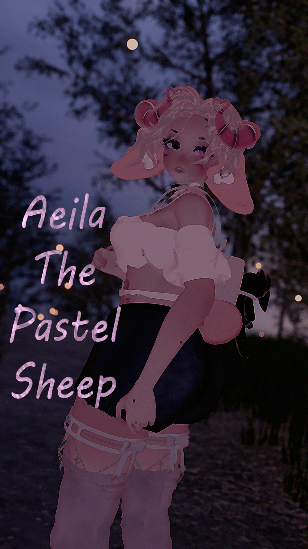 Aeila The Pastel Sheep (VrChat Avatar) PC + Quest  Version