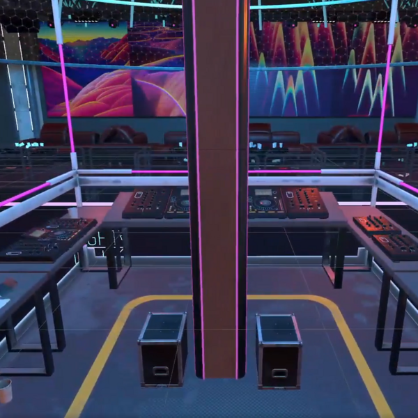 VRChat World Template - Club Night preview