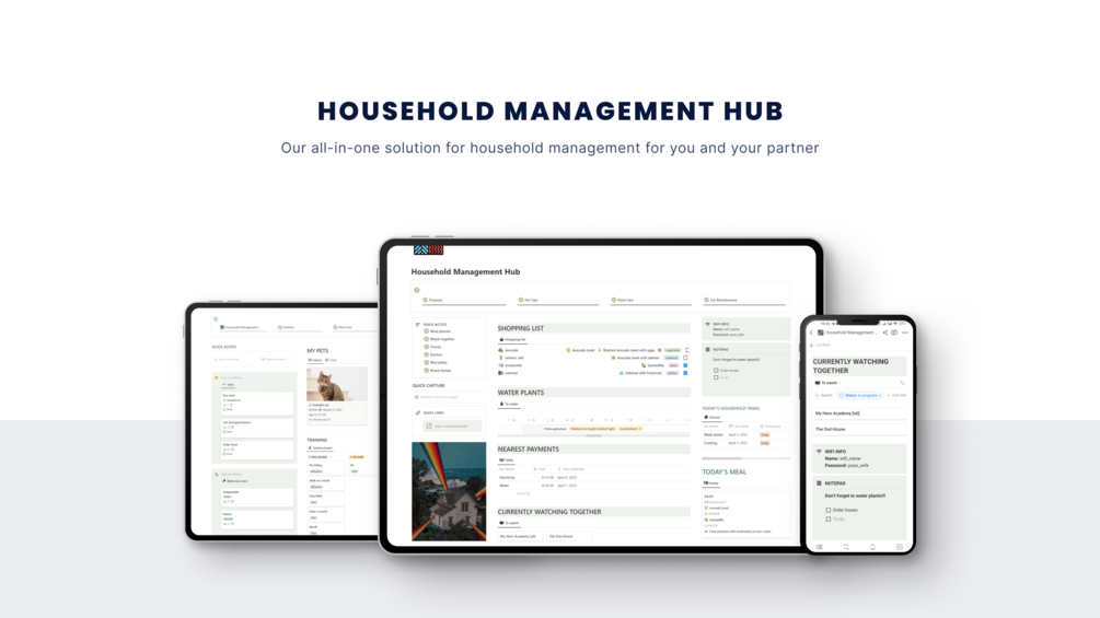 Household Management Pro