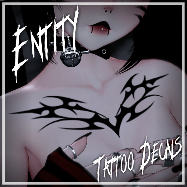🖤 Entity | Tattoo for EGirl VRBase 🖤