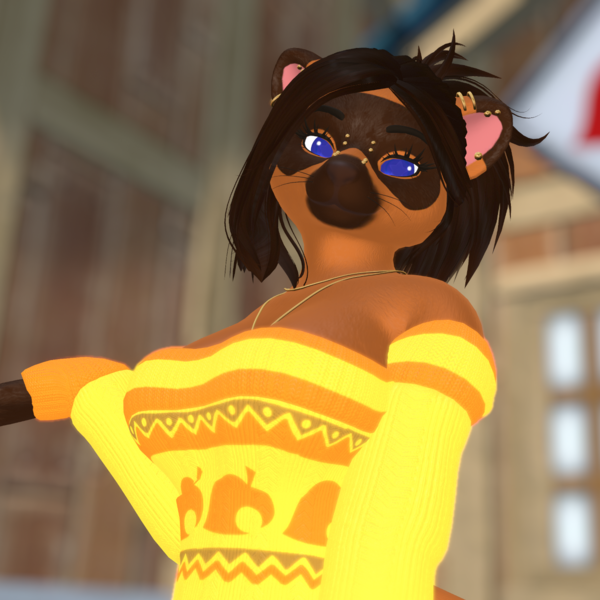 Business Tanuki Retexture for Meeko by Foxipaws by SparklyCheetah