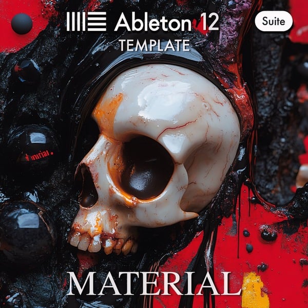 🌟 MATERIAL – Your Essential Electronic Music Template for Ableton Live 12 Suite! 🌟