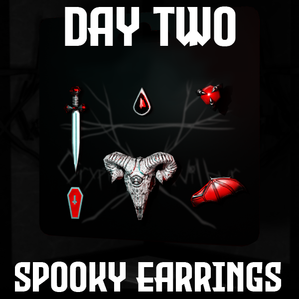 Spooky Earrings | Advent Howlendar | Day 2