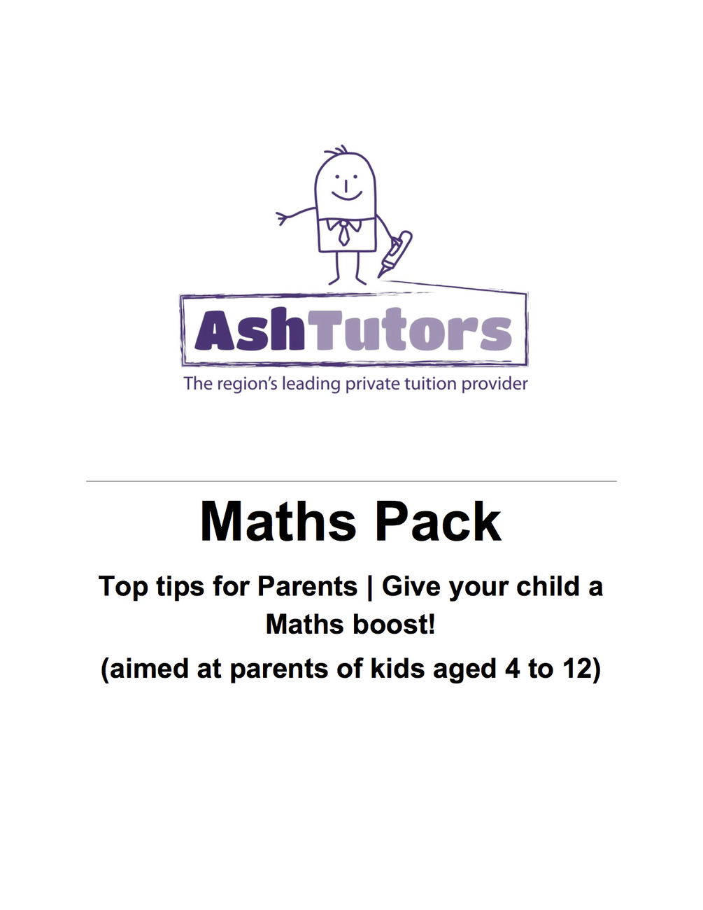 Parental Maths Pack
