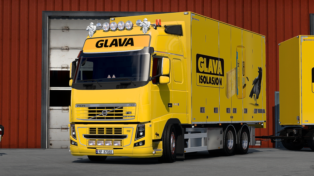Volvo FH3 Glava Bussbygg Combo Skin by ETS2 Hedmark Truckstyling