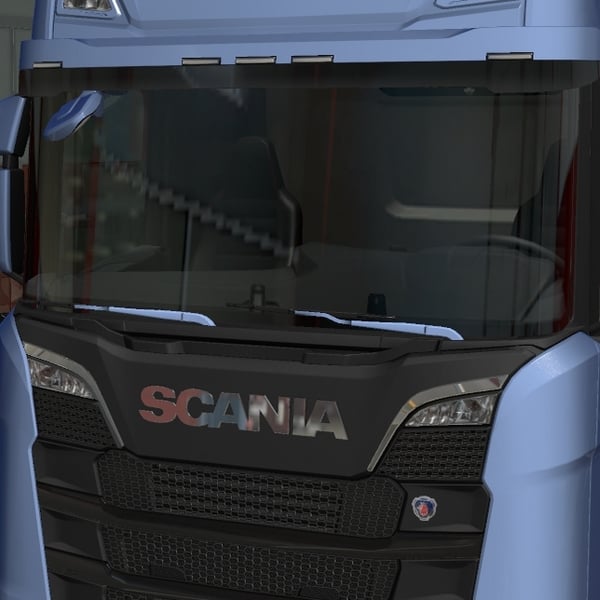 [wippers tuning part] Scania NG painted wippers by WC007 D3SIGN