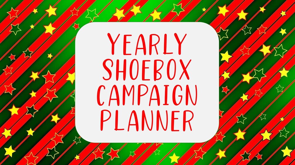 Yearly Shoebox Campaign Planner (PDF Bundle)