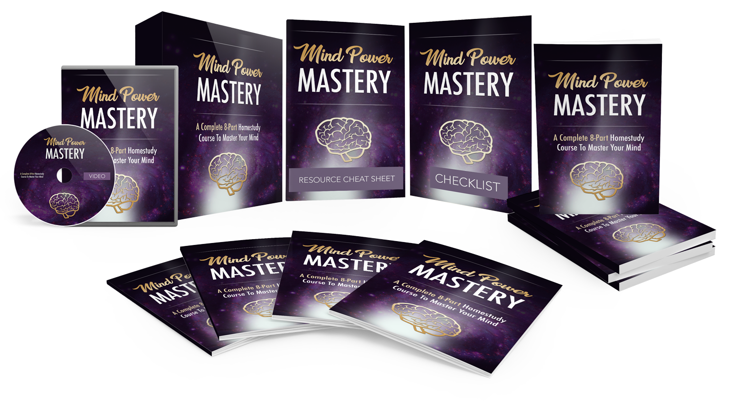 Mind Power Mastery:The Complete 8-Part Step-By-Step Plan To Master Your