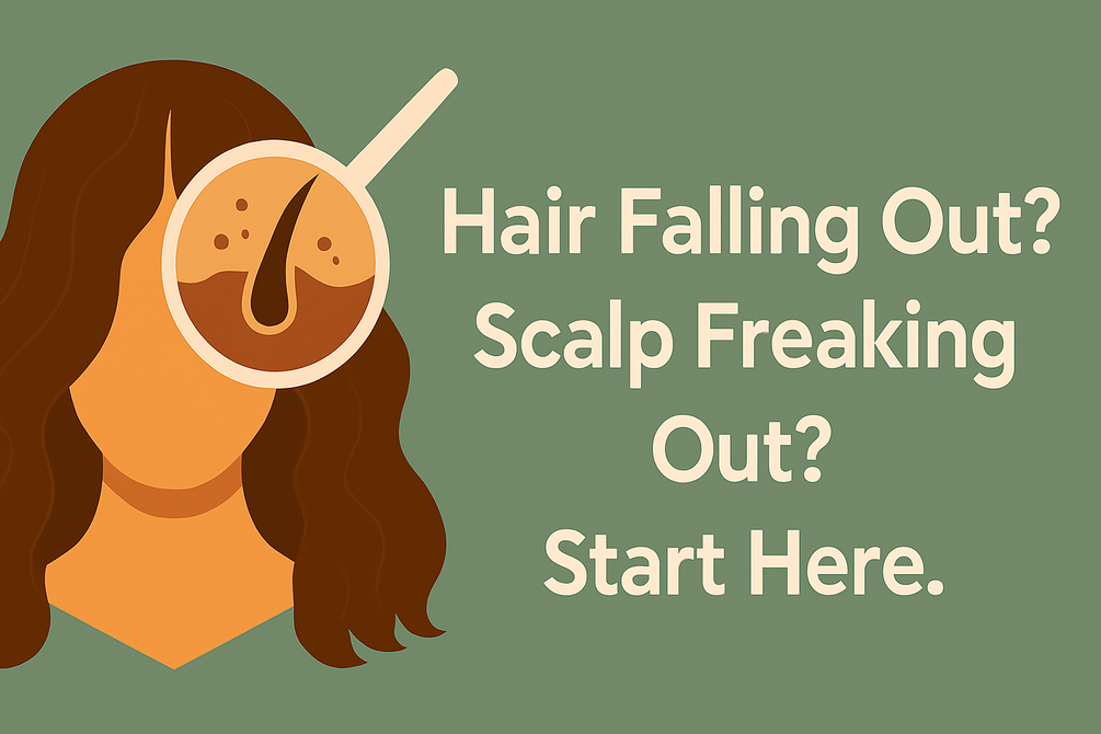 Hair Falling Out? Scalp Freaking Out? Start Here.