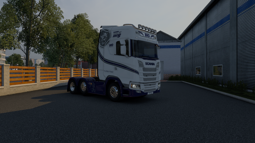ETS2 BRD Transport 560S Skin + Lightbox skin by SJM Truckstyling