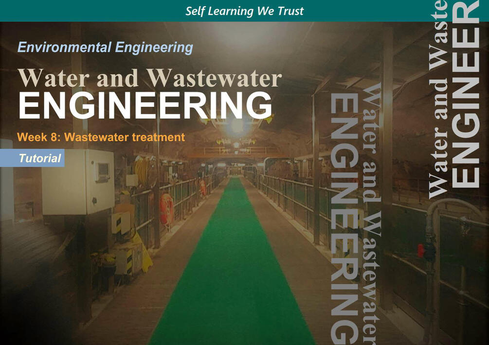 Water Engineering and Wastewater Engineering Management Week 08 Tutorial